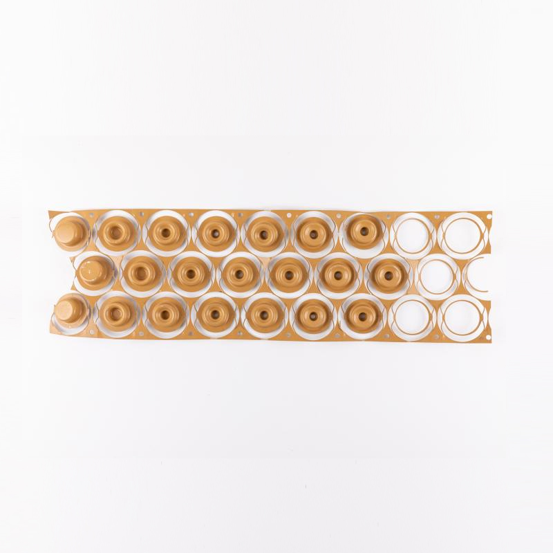 Tappo di montaggio Stock Doppio lato dorato